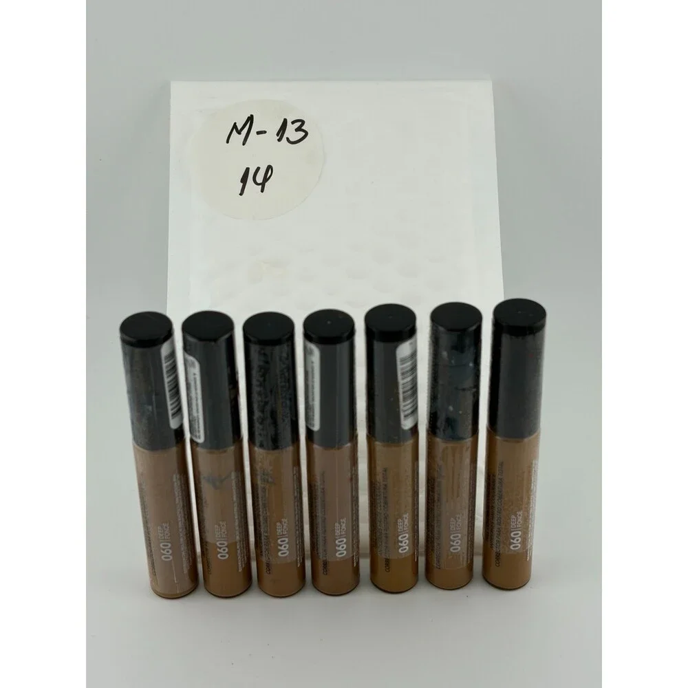 New Revlon ColorStay Full Coverage Concealer Makeup 18M 06 Deep - Set of 7